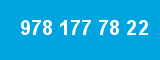978 177 78 22